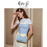 En-Ji Yerin Slingbag Wanita Warna Denim
