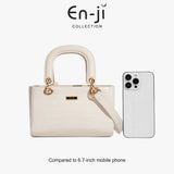 En-Ji Yuri Handbag Wanita - Cream
