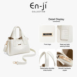 En-ji Gumju Handbag Wanita - Cream