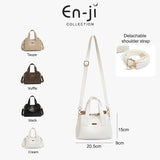 En-ji Gumju Handbag Wanita - Cream