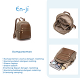 En-ji Heoji Backpack Wanita - Black