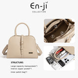 Enji - Jungyu Handbag Wanita - Taupe