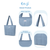 En-ji Minso Totebag Wanita - Black