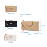 En-ji Miola Wallet Wanita - Black