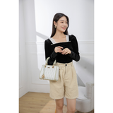 En-ji Hyunmi Handbag - Cream