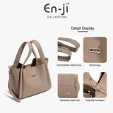 En-Ji Hyunri Handbag Wanita - Cream