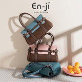 En-Ji Mumu Slingbag Wanita - Denim blue