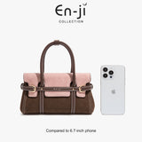 En-Ji Mumu Slingbag Wanita - Denim blue