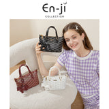 En-Ji Zumi Handbag Wanita - Ivory