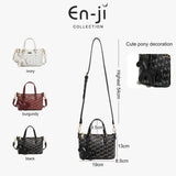 En-Ji Zumi Handbag Wanita - Black