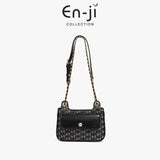 En-Ji  Nami Shoulderbag Wanita - Black
