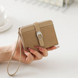 En-Ji Yagi Wallet Wanita - Khaki