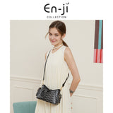 En-Ji Nara Shoulderbag Wanita - Burgundy