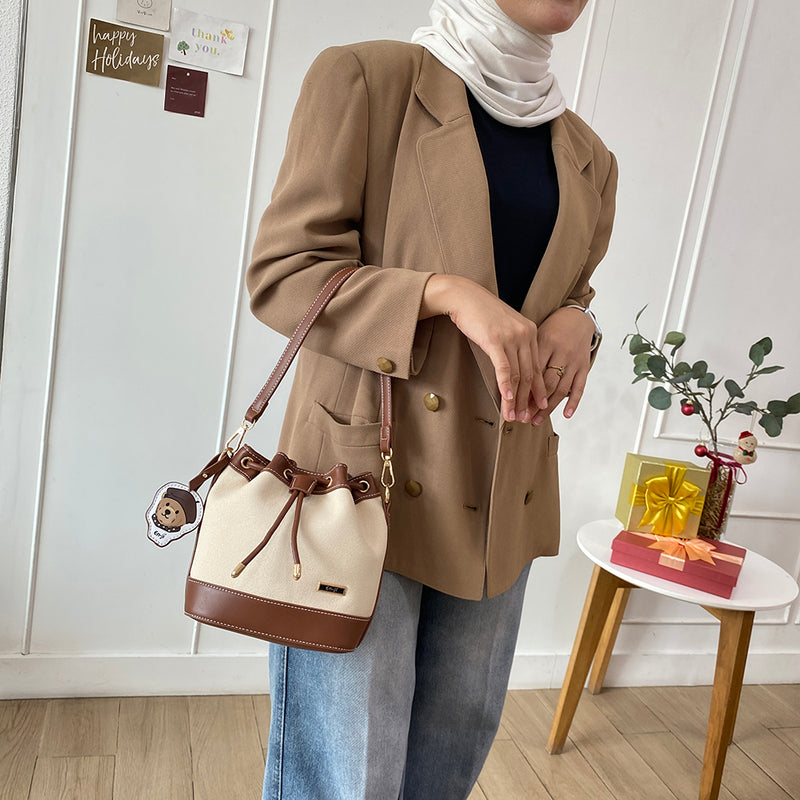 En-ji Monbin Handbag Wanita