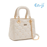 En-ji Riyubi Handbag Wanita - Ivory