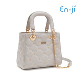 En-ji Riyubi Handbag Wanita - Pearlgrey
