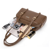 En-ji Numi Shoulderbag Wanita - Nougat