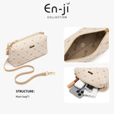 En-ji Kimran Slingbag Wanita - Cream