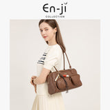 En-ji Yonjung Shoulderbag Wanita - Nougat