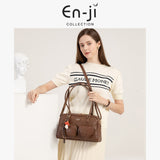 En-ji Yonjung Shoulderbag Wanita - Nougat