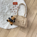 En-ji Wujin Shoulderbag Wanita - Cream