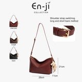 En-ji Nodam Shoulderbag Wanita - Nougat