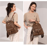 En-ji Yobum Backpack Wanita - Nougat