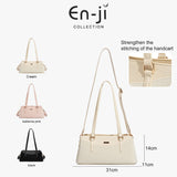 En-Ji Yunso Shoulderbag Wanita - Cream