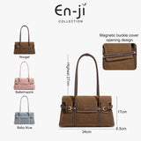En-Ji Gema Shoulderbag Wanita - Nougat