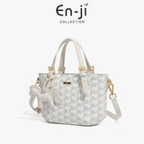 En-Ji Yama Handbag Wanita - Ivory