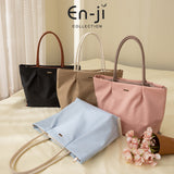 En-Ji Karui Totebag Wanita - Latte