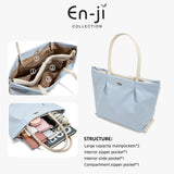 En-Ji Karui Totebag Wanita - Icy blue