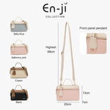 En-Ji Mili Slingbag Wanita - Cream