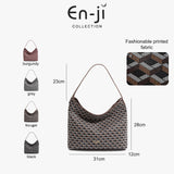 En-Ji Anesa Shoulderbag Wanita - Grey