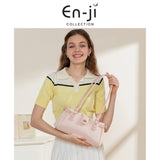 En-Ji Hami Shoulderbag Wanita - Cream
