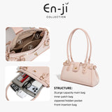 En-Ji Hami Shoulderbag Wanita - Cream