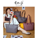 En-Ji Sylvie Totebag Wanita - Nougat