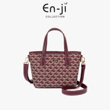 En-Ji Emma Slingbag Wanita - Burgundy
