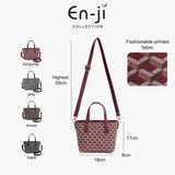 En-Ji Emma Slingbag Wanita - Black