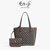 En-Ji Lilou Handbag Wanita - Nougat