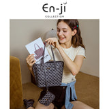En-Ji Lilou Handbag Wanita - Nougat