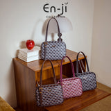 En-Ji Elodi Shoulderbag Wanita - Burgundy