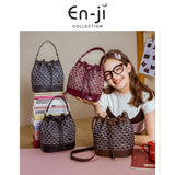 En-Ji Chloe Handbag Wanita - Nougat