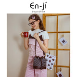 En-Ji Chloe Handbag Wanita - Nougat