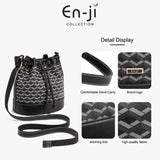 En-Ji Chloe Handbag Wanita - Nougat