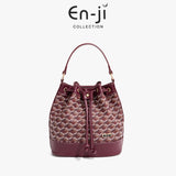 En-Ji Chloe Handbag Wanita - Burgundy