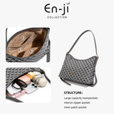 En-Ji Adel Shoulderbag Wanita - Grey