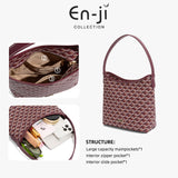 En-Ji Lusia Handbag Wanita - Nougat