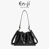 En-Ji Audrey Shoulderbag Wanita - Black