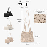 En-Ji Jisa Totebag Wanita - Ivory